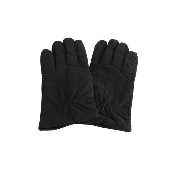Manusi barbat, Univers Fashion, din material textil, captusite pe interior, functie pentru Touchscreen Telefon, negru, M