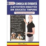 Condica de evidenta a activitatii didactice din educatia timpurie, editura Diana