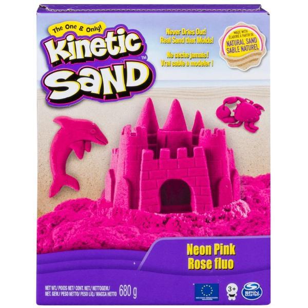 Kinetic sand deluze. nisip kinetic: culori roz-neon