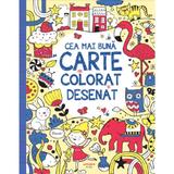 Cea mai buna carte de colorat si desenat, editura Litera