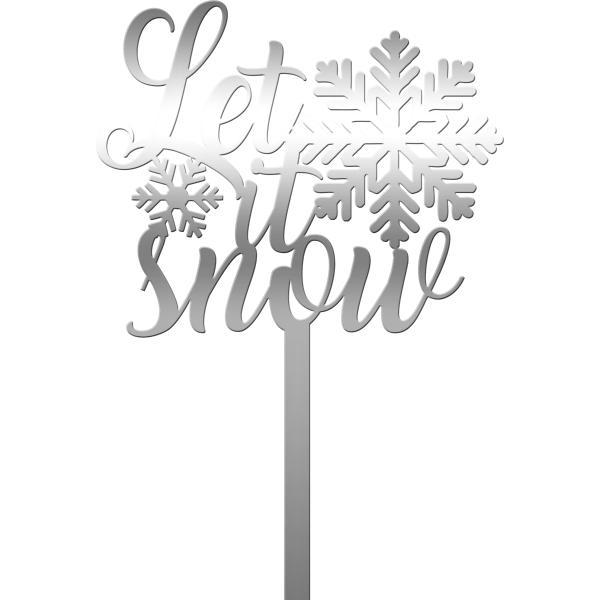 Cake topper - let it snow - tomvalk