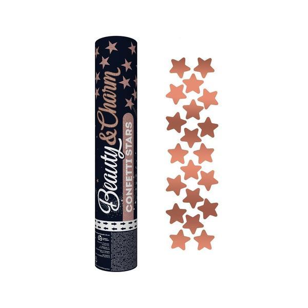 Tun confetti 30 cm stelute rosegold - tomvalk