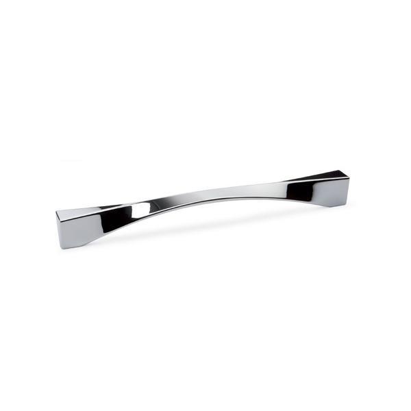 Maner pentru mobilier Twisted, finisaj crom lustruit, L:170 mm - Viefe