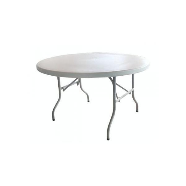 Masa plianta rotunda pentru evenimente, catering d128xh73.5cm - hascevher
