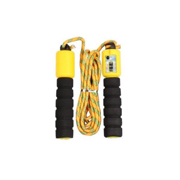  coarda sarituri merco jr 34 cu contor, lungime ajustabila, galben 