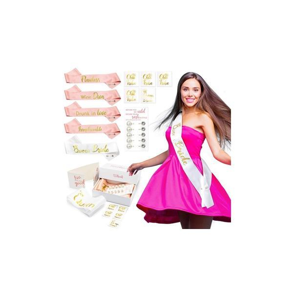 Set petrecerea burlacitelor bride tribe treats