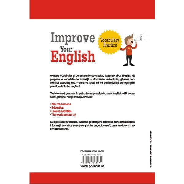 Improve your english - constantin paidos, cristina dana paidos, editura polirom