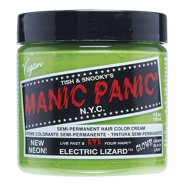Vopsea direct semipermanenta - manic panic classic, nuanta electric lizard 118 ml