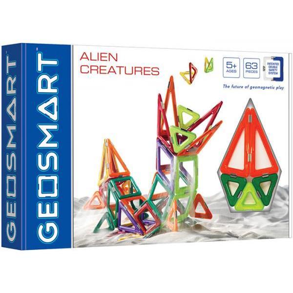 Geosmart set creaturi extraterestre - 63 piese - set magnetic