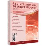 Revista romana de jurisprudenta Nr.1/2020, editura Universul Juridic