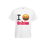 Tricou personalizat mesaj I hate Craciun! 2XL