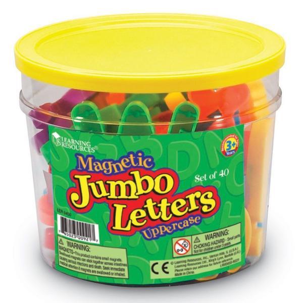 Set litere mari de tipar - magnetice