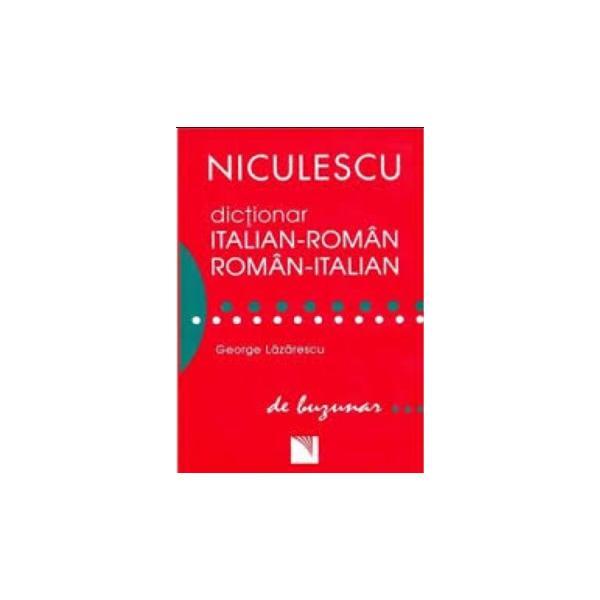 Dictionar italian-roman, roman-italian de buzunar - george lazarescu, editura niculescu
