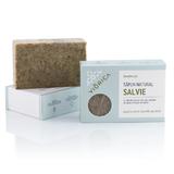 Sapun natural handmade cu ulei esential de salvie, pentru toate tipurile de piele, Viorica, 105 gr