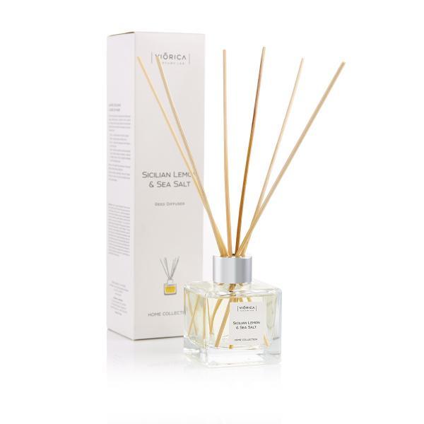 Difuzor de parfum lamaie siciliana & sare de mare, Viorica, 100 ml 100