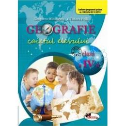 Geografie cls 4 caiet ed.2016 - Cleopatra Mihailescu, Tudora Pitila, editura Aramis