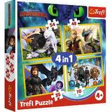 Puzzle 4 in 1. Cum sa iti dresezi dragonul 3
