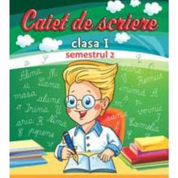 Caiet de scriere cls 1 semestrul 2 - carmen stanculescu, florica dumitrescu, editura carminis