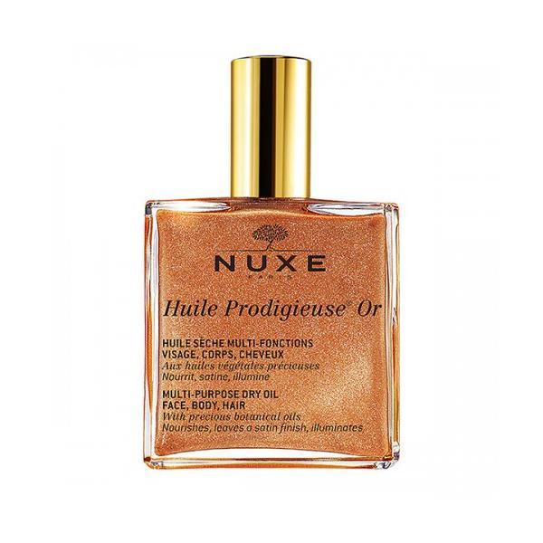 Ulei uscat corp și par cu sidef auriu nuxe huile prodigieuse 100 ml