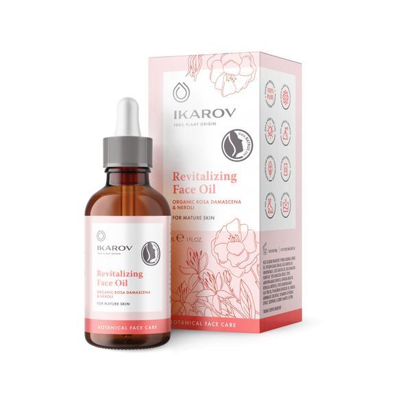 Ulei de fata revitalizant – pentru ten matur ikarov 30 ml