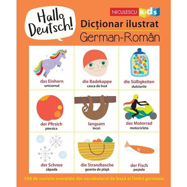 Hallo Deutsch! Dictionar ilustrat - Sam Hutchinson, editura Niculescu
