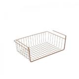 Cos suspendat pentru organizare si depozitare, finisaj cupru, 40x26x14 cm - Maxdeco