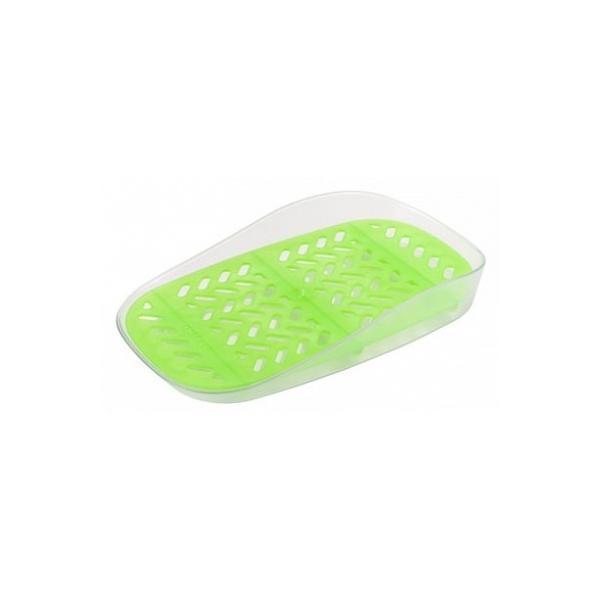 Suport pentru detergent si burete, verde - maxdeco