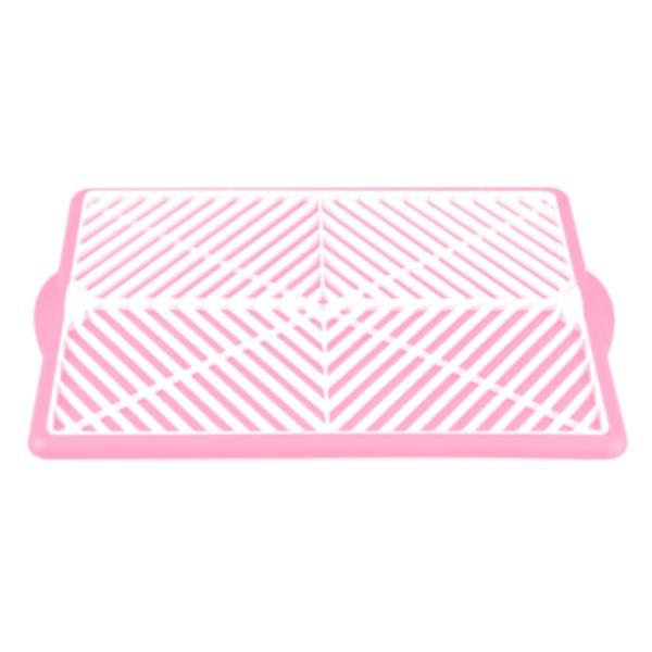 Scurgator universal pentru bucatarie roz, 450 x 335 x 15 mm - maxdeco