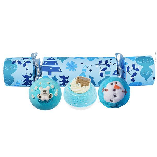 Set cadou All I want for Christmas is Blue Cracker, Bomb Cosmetic 3 x 160 g 160 imagine 2022
