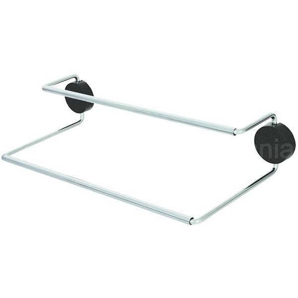 Suport pentru incaltaminte montabil in dulap, extensibil pe latime de la 80 la 110 cm, crom lucios - maxdeco