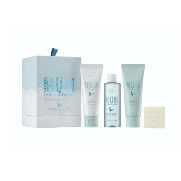 Set cadou mum to be - pamper set - sampon 75ml + unt corp 75ml + crema baie 100ml + sapun 40g
