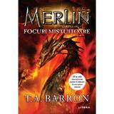 Merlin. focuri mistuitoare. cartea a iii-a - t. a. barron