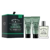 Set cadou, Vetiver & Sandalwood Well Groomed Gift Set - apa toaleta 50ml + aftershave 75ml + sapon 75ml