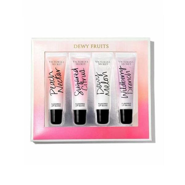 Set 4 Lip Gloss-uri, Dewy Fruits Flavor, Victoria's Secret 14x4ml