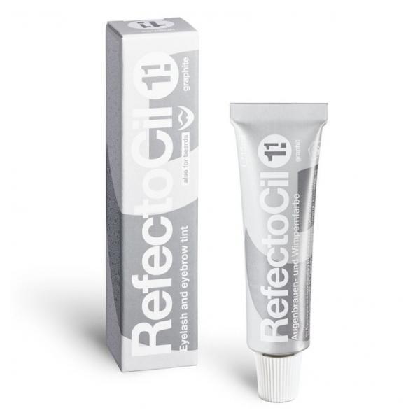 Vopsea pentru gene si spr&acirc;ncene gri, 1.1 Refectocil, 15 ml