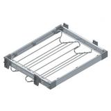 Suport pantofi extensibil tip sertar cu amortizare S6263G pentru corp dressing cu latime de 800 mm, finisaj Crom/Aluminiu - Maxdeco