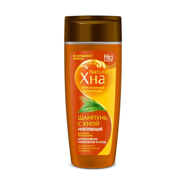 Sampon fortifiant regenerant intensiv cu henna pentru toate tipurile de par fitocosmetic, 270 ml