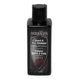 Sampon pentru Barba si Scalp cu Efect Hidratant si Reparator Herbagen, 200 ml