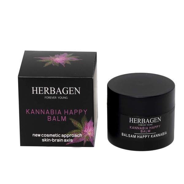 Balsam Kannabia Happy cu Celule Stem din Seminte de Canabis Herbagen, 50 g