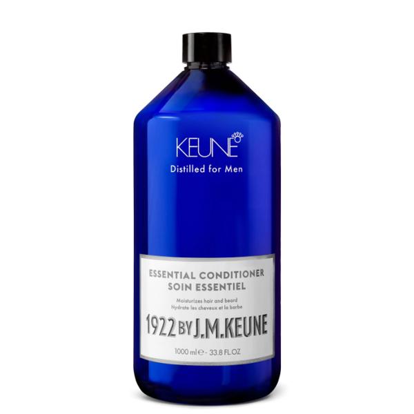 Balsam 2 in 1 pentru toate tipurile de par - keune essential conditioner distilled for men, 1000 ml