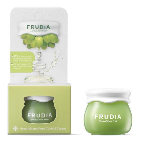 Cremă matifiantă cu extract de struguri verzi, frudia, green grape pore control cream-mini 10ml