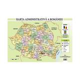Harta administrativa a Romaniei - Plansa A2, editura Aramis