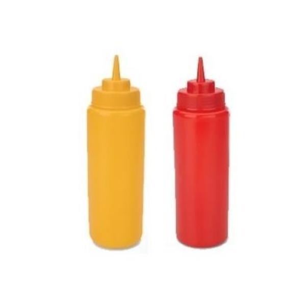 Set dozatoare mustar si ketchup, 760 ml - maxdeco