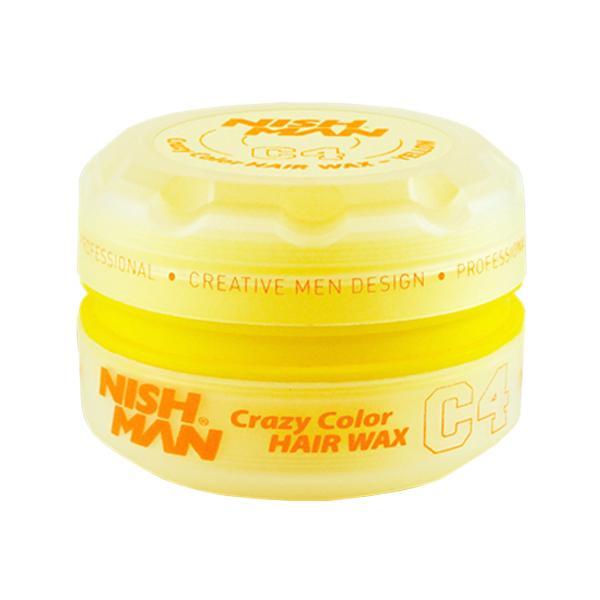 Ceara de par colorata nish man c4 galben 150 ml