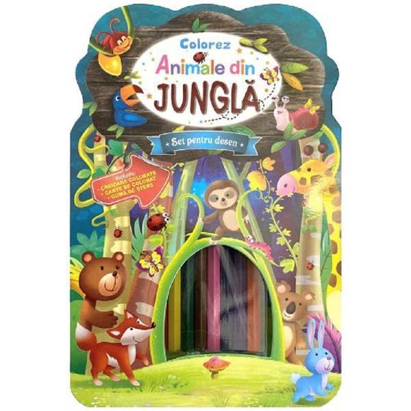 Colorez animale din jungla