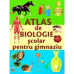 Atlas De Biologie Scolar Pentru Gimnaziu Ed.2017 - Iris Sarchizian, Marius Lungu, editura Carta Atlas