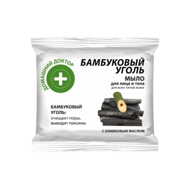 Sapun solid cu carbune de bambus pentru fata si corp doctorul casei, 70g