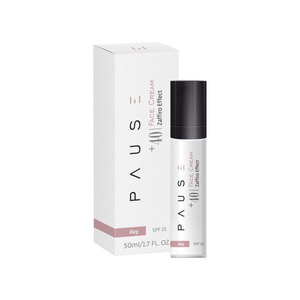 Crema de zi, 40+ Pause, Zaffiro Effect, Barwa Cosmetics, 50 ml