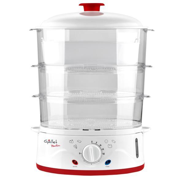 Aparat de gatit cu aburi Gallet Pantin Cuv962, 8,5 L, 900 W, timer, oprire automata