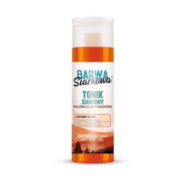 Tonic facial, antibacterian cu sulf, Barwa Cosmetics, 200 ml